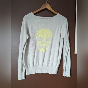 Cashmere Skull Sweater